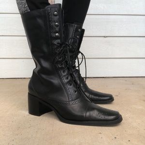 Franco Sarto lace up Boots